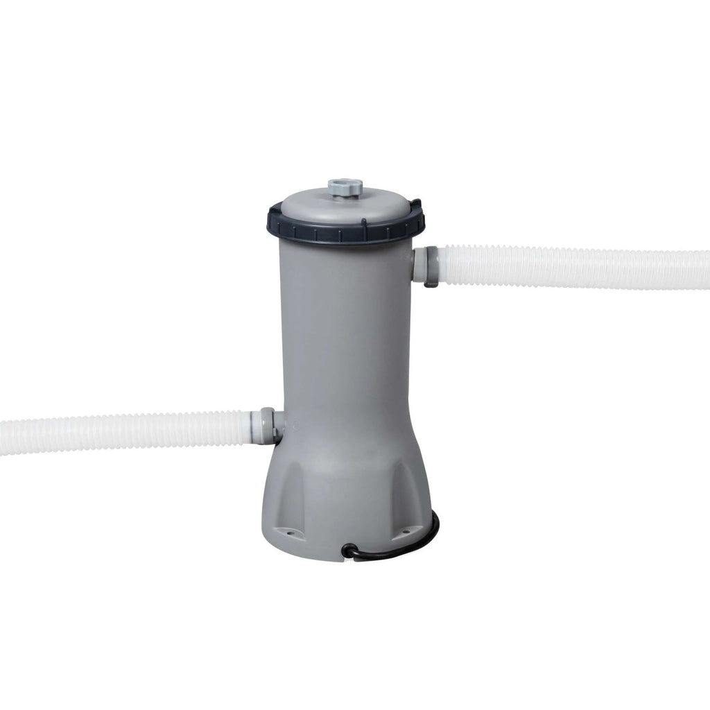 Piscine hors sol ronde Bestway Steel Pro MAX avec pompe et bâche