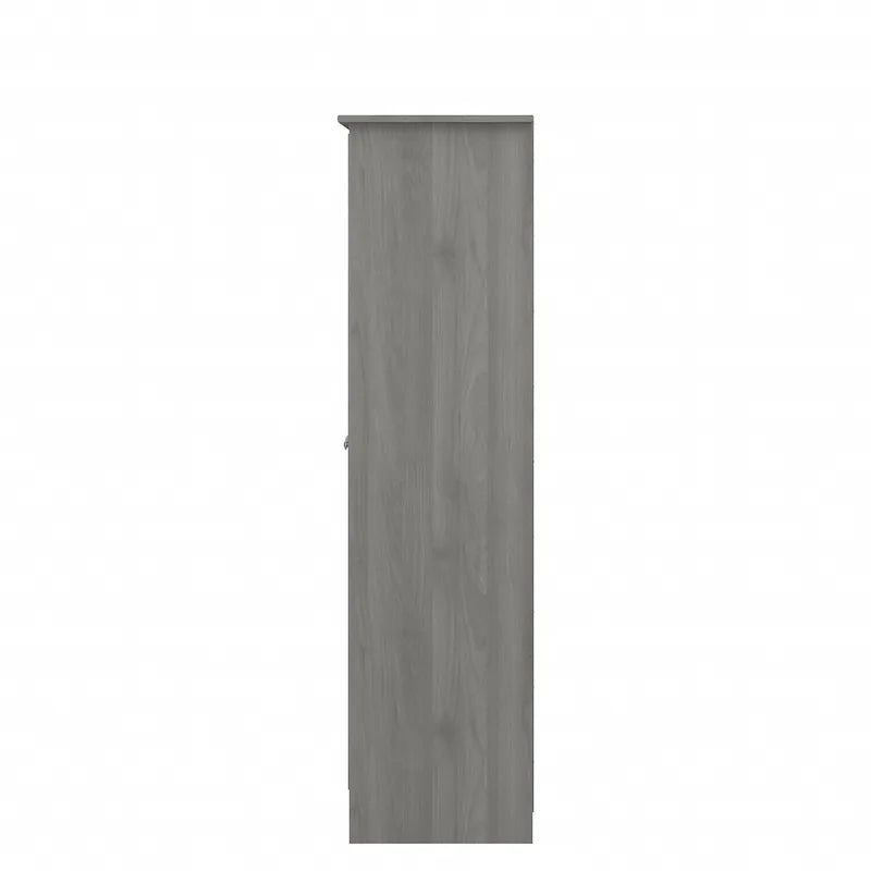 Meuble de rangement haut Cabot Espresso Oak avec portes – 31,38 long. x 16,30 larg. x 61,14 haut.