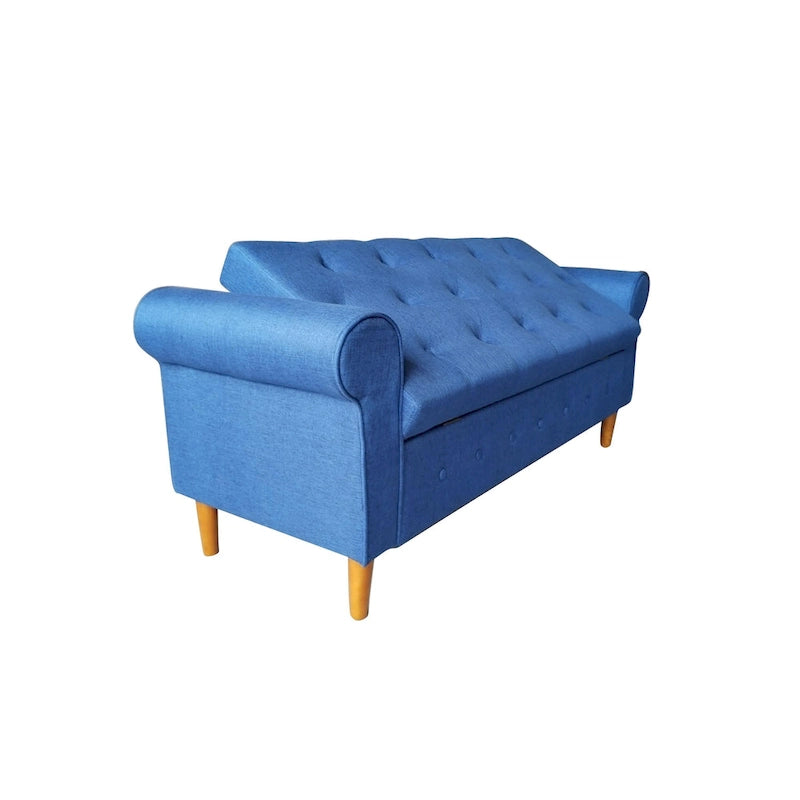 62 Bedroom tufted Button Storage Bench