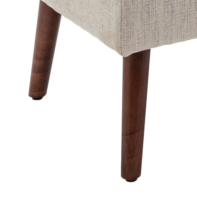 Tufted Faux Leather Flip-Top Storage Ottoman Bench Brown Upholstered