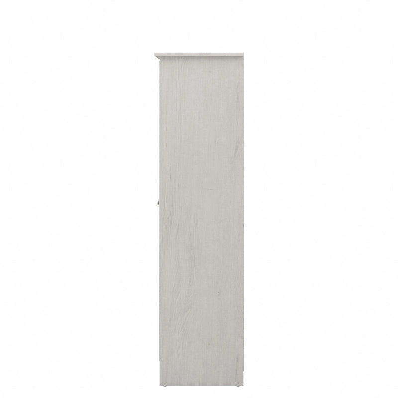 Meuble de rangement haut Cabot Espresso Oak avec portes – 31,38 long. x 16,30 larg. x 61,14 haut.